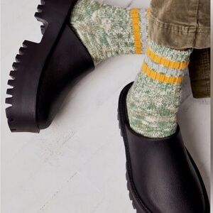Jeffrey Campbell Bae Platform Mule in Black